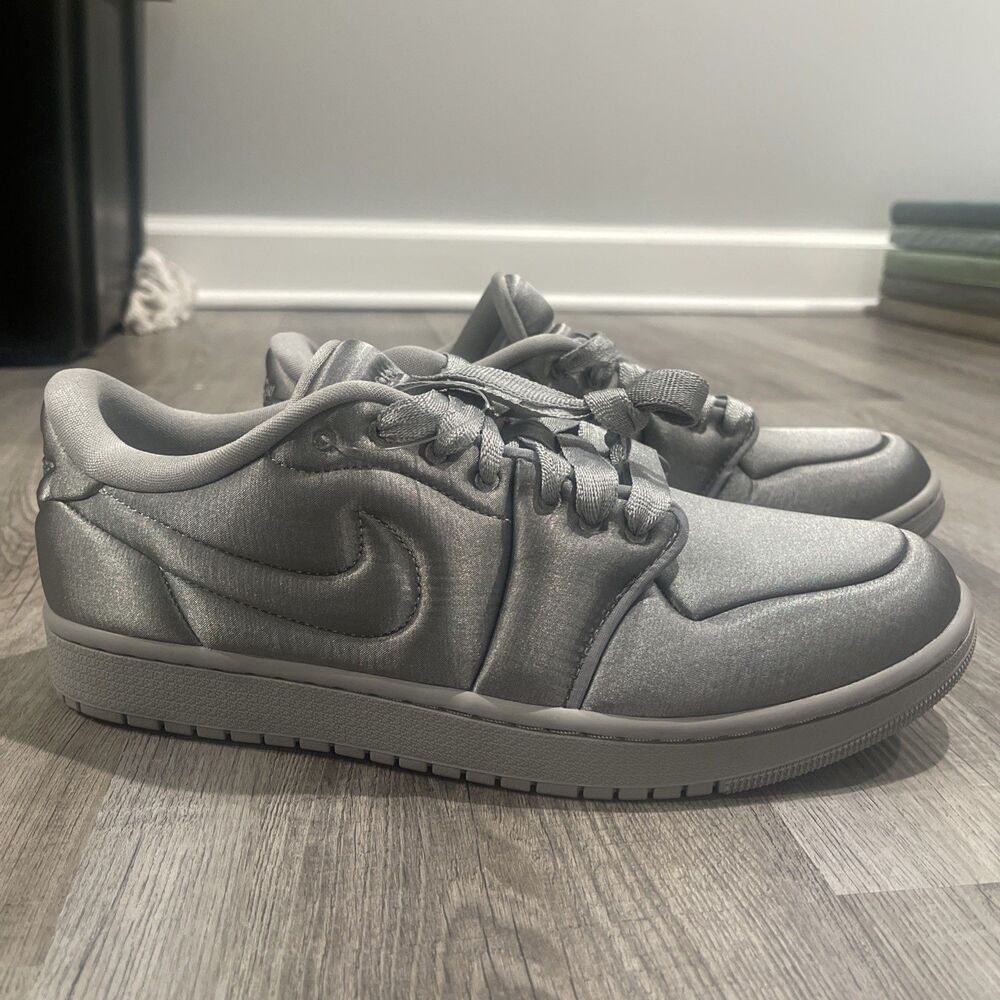 Nike Air Jordan 1 Low Method of Make Grey Women's Shoes Sz 11.5 HF3969-002